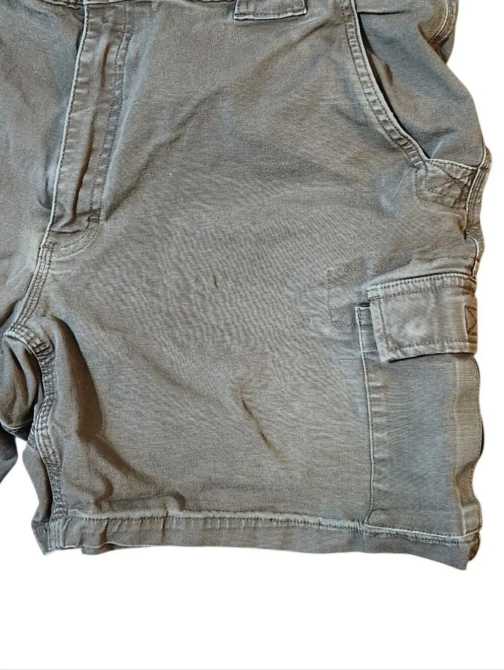 Duluth Shorts Mens Size 42 Flex Fire Hose Cargo Dark Khaki Green